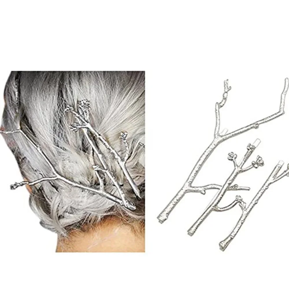 Anthropologie Little Twig Hair Pins Clips